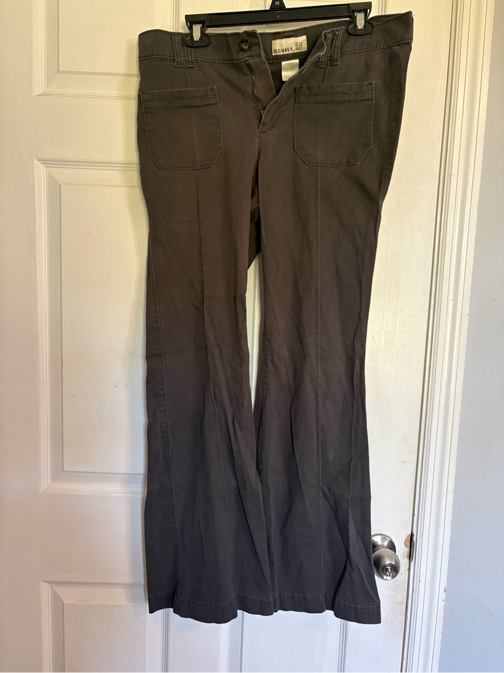 Old Navy Charcoal Straight Leg Pants
